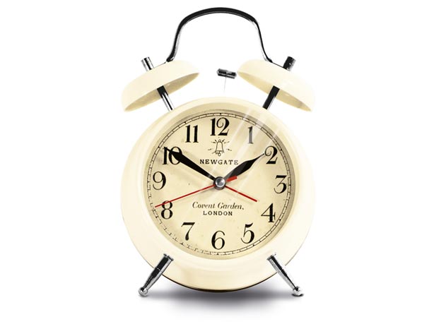 Covent Garden Alarm Clock, available at cuddledown.com