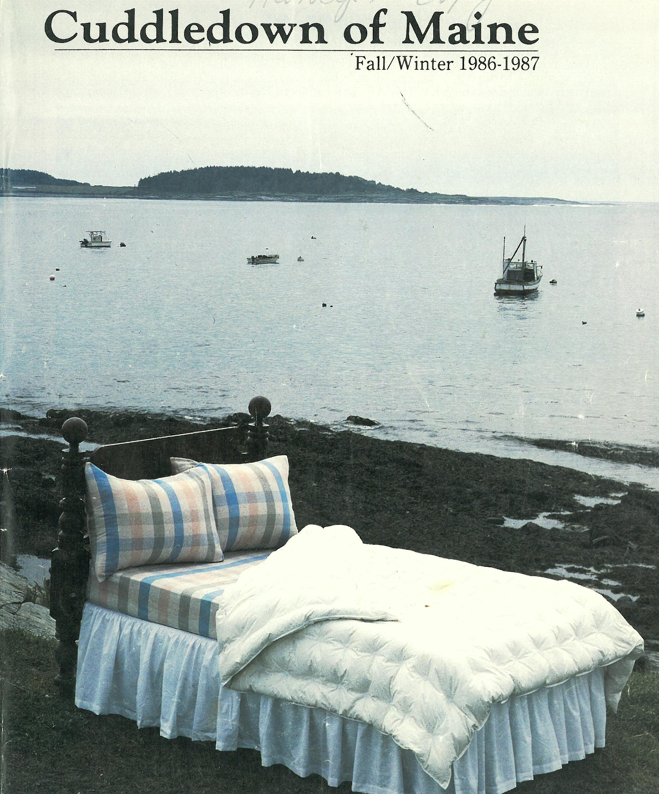 Bed at low tide_Cuddledown catalog '86-87